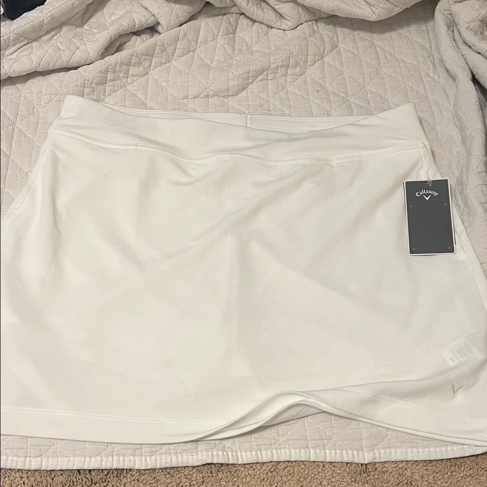 Callaway Women's Mini Skirt in White